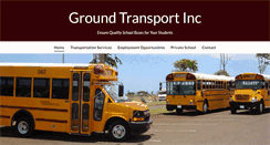 Desktop Screenshot of groundtransportinc.com