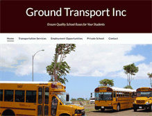 Tablet Screenshot of groundtransportinc.com